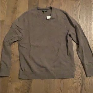 Merino wool v-neck sweater
